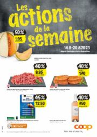Prospectus Coop Supermarch&eacute; Sembrancher : Coop reklamblad
