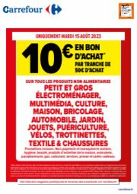 Prospectus Carrefour SALLANCHES : 10&euro; en bon d'achat