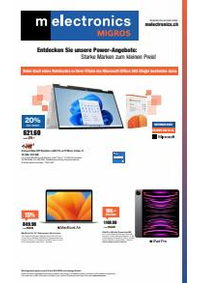 Prospectus Melectronics Montagny : Melectronics Aktuell