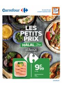 Prospectus Carrefour MARSEILLE Grand Littoral : Les petits prix Halal d'Août