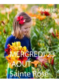 Prospectus Florajet Harfleur : Sainte Rose Collection