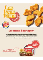 Prospectus Burger King : Les Bons Plans &agrave; Partager