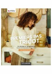 Mes premier pas au tricot Prospectus Phildar BELLEY 64 Grande Rue : Mes premier pas au tricot