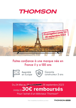 Prospectus  : Jusqu'à 30€ remboursés !