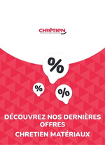 Prospectus CHRETIEN MATERIAUX : Offres Chretien Matériaux