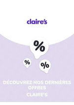 Promos et remises  : Offres Claire's