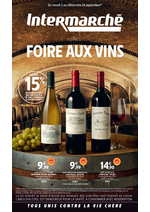 Prospectus Intermarché Super : EVE FOIRE AUX VINS AUTOMNE