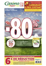 Prospectus Géant Casino : - 80 % CAGNOTTES