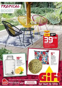 Prospectus Gifi VILLEMOMBLE : Tropical Boost