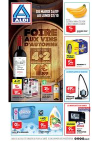 Prospectus Aldi Asnières-sur-Seine : Foire aux vins d’automne