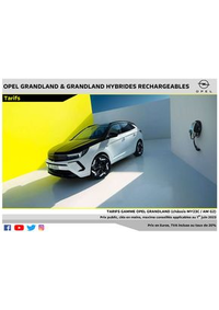Prospectus Distributeur OPEL GARAGE MATTIODA ET CASTEUR EZANVILLE : Opel Grandland