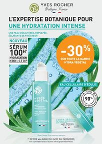 Prospectus Yves Rocher Parinor : Les nouvelles offres