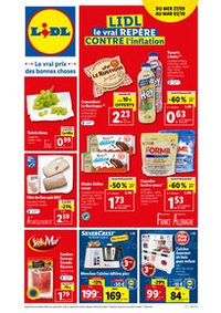 Prospectus Lidl PARIS 247 rue de Crimée : Le vrai repère contre l'inflation