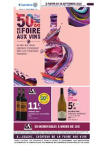 Prospectus E.Leclerc : Foire Aux Vins - Mixte