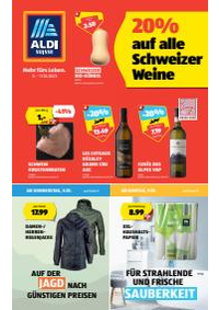 Prospectus Aldi : Blätter online im ALDI SUISSE Flugblatt
