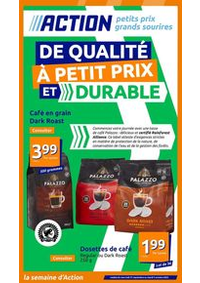 Prospectus Action La Francheville : De qualité à petit prix et durable