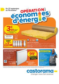 Prospectus Castorama METZ - JOUY AUX ARCHES : Economie d'energie