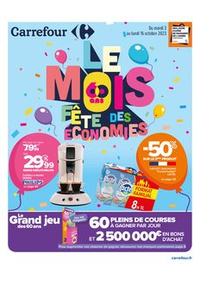 Prospectus Carrefour GENNEVILLIERS : Le mois 60 ans, Fête des économies