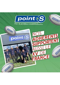 Prospectus Point S SARTROUVILLE : Nos adhérents supportent aussi le XV de franche