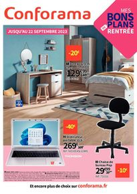Prospectus Conforama MONDELANGE : Mes Bons Plans De Rentrée