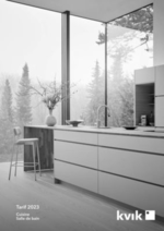 Prospectus Kvik : Tarif 2023 Cuisine Salle de bain