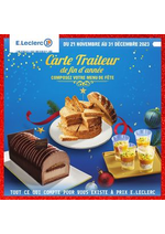 Prospectus E.Leclerc : CARTE TRAITEUR FESTIVE
