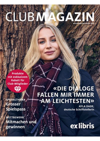 Prospectus Ex Libris Bern - Marktgasse : Ex Libris CLUB MAGAZIN