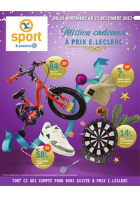 Prospectus E.Leclerc CERNAY : Noël Sport E.Leclerc