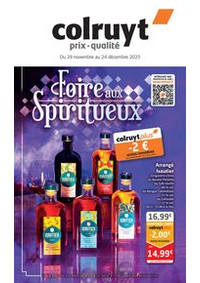 Prospectus Colruyt AUDINCOURT : Foire aux Spiritueux