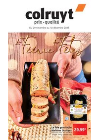 Prospectus Colruyt GRANDVILLARS : La Féérie des Fêtes