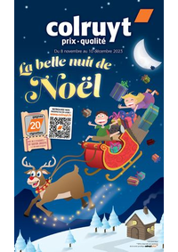 Prospectus Colruyt AUDINCOURT : La belle nuit de Nöel