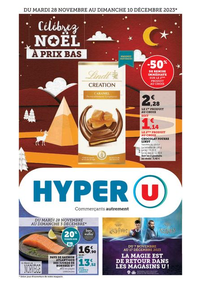 Prospectus Hyper U PONTARLIER : Célébrez Noël à prix bas