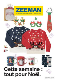 Prospectus Zeeman Sevran : Cette semaine : tout pour Noël