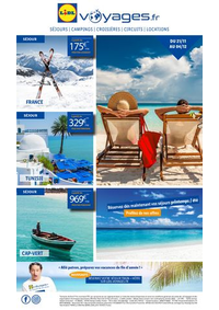 Prospectus Lidl ST ANDRE SUR ORNE : Lidl Voyages