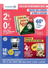 Prospectus E.Leclerc : Toutes vos courses à prix E.Leclerc