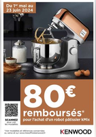 OFFRE KENWOOD: 80€ REMBOURSÉS! - Boulanger