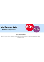 Promos et remises  : Mid Season Sale: nu meer items tot -50%