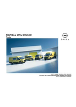 Prospectus  : Opel Nouveau Movano