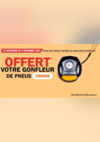 Offert votre gonfleur de pneus OSRAM - Carglass