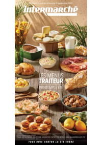 Prospectus Intermarché Contact BOURG LASTIC : CATALOGUE TRAITEUR PRINTEMPS ETE
