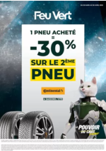 Prospectus  : Les Offres Feu Vert