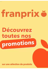 Prospectus Franprix ORSAY : Découvrez toutes nos promotions