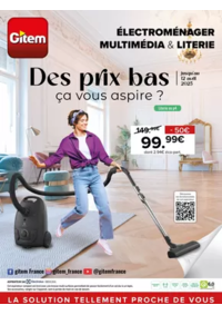 Prospectus Gitem Antony : Des prix bas