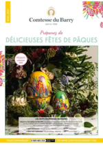 Prospectus Comtesse du Barry : AVRIL 2025 Préparez de délicieuses fêtes de pâques
