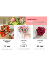 Prospectus Florajet : Livraison fleurs de saison