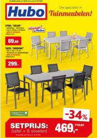 Prospectus Hubo : Uw Specialist In Tuinmeubelen!