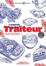 Prospectus E.Leclerc : Carte Traiteur Permanente