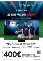 Prospectus BeDigital : TCL TV C89B / C85