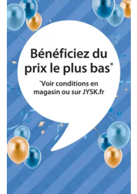 Prospectus Jysk : Offres exceptionnelles