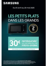 Prospectus BeDigital : SAMSUNG MICO-ONDES